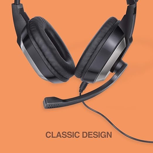 FINGERS F10 Wired Headphone On-Ear with Built-in Adjustable Mic (Crystal Clear Sound, 40 mm Powerful