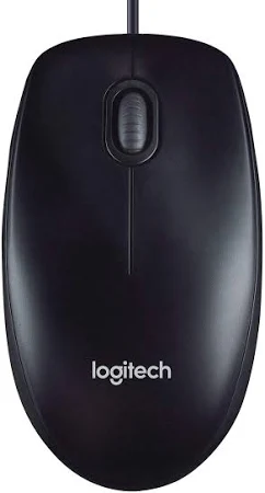 Logitech CORDED MOUSE M90 Wired Optical Mouse  (USB 2.0, Black)