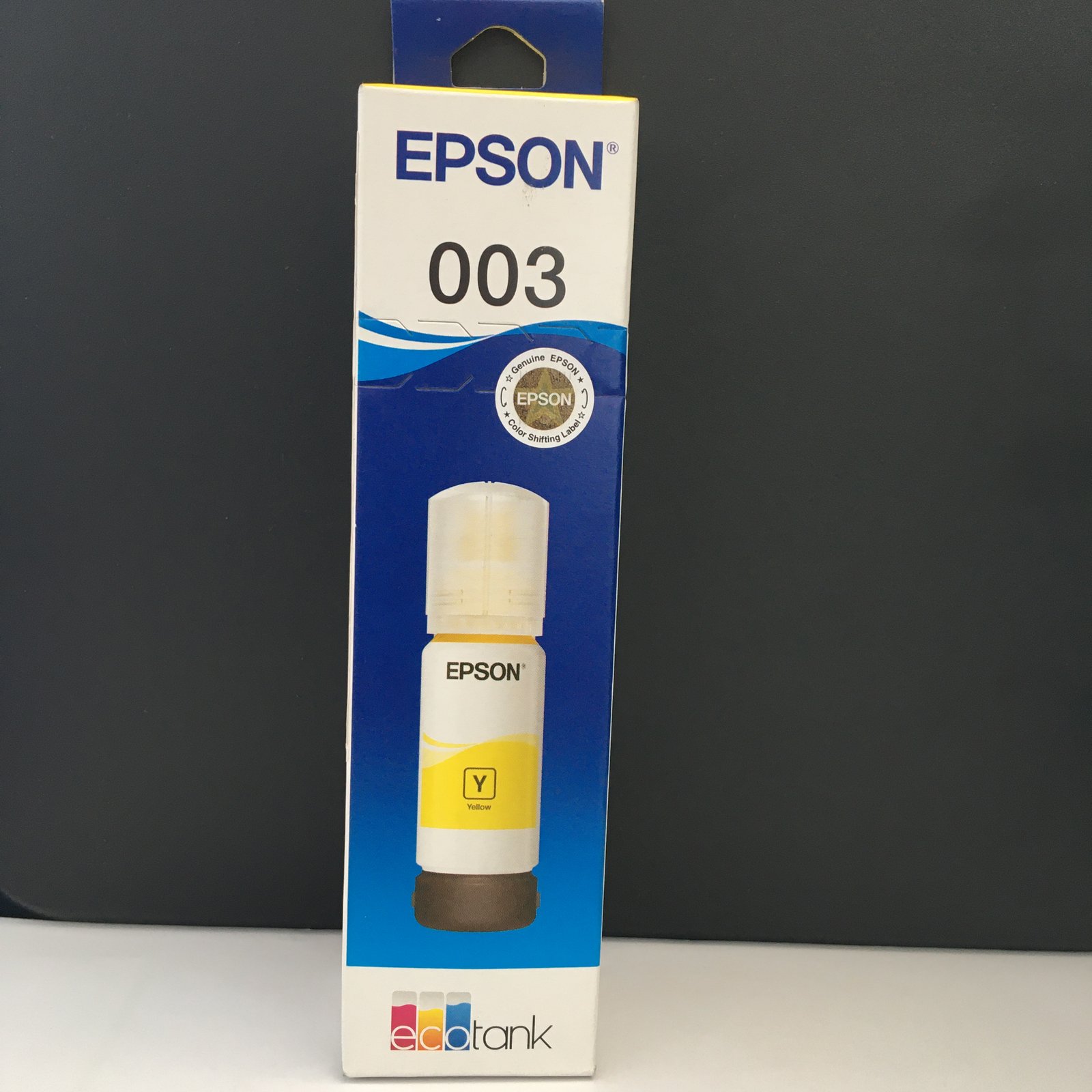 Epson 003 65ml Ink Bottle (Yellow) Genuine