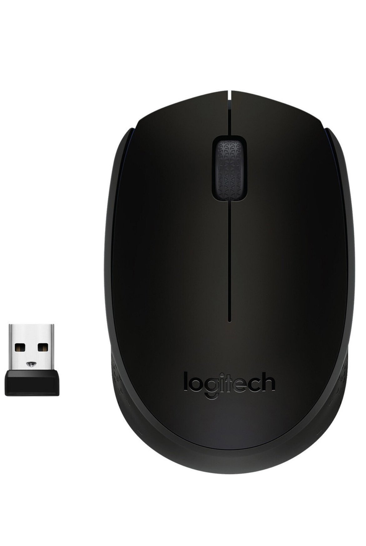 Logitech M170 / Optical Tracking, 12-Months Battery Life, Wireless Optical Mouse  (USB 2.0, Black)
