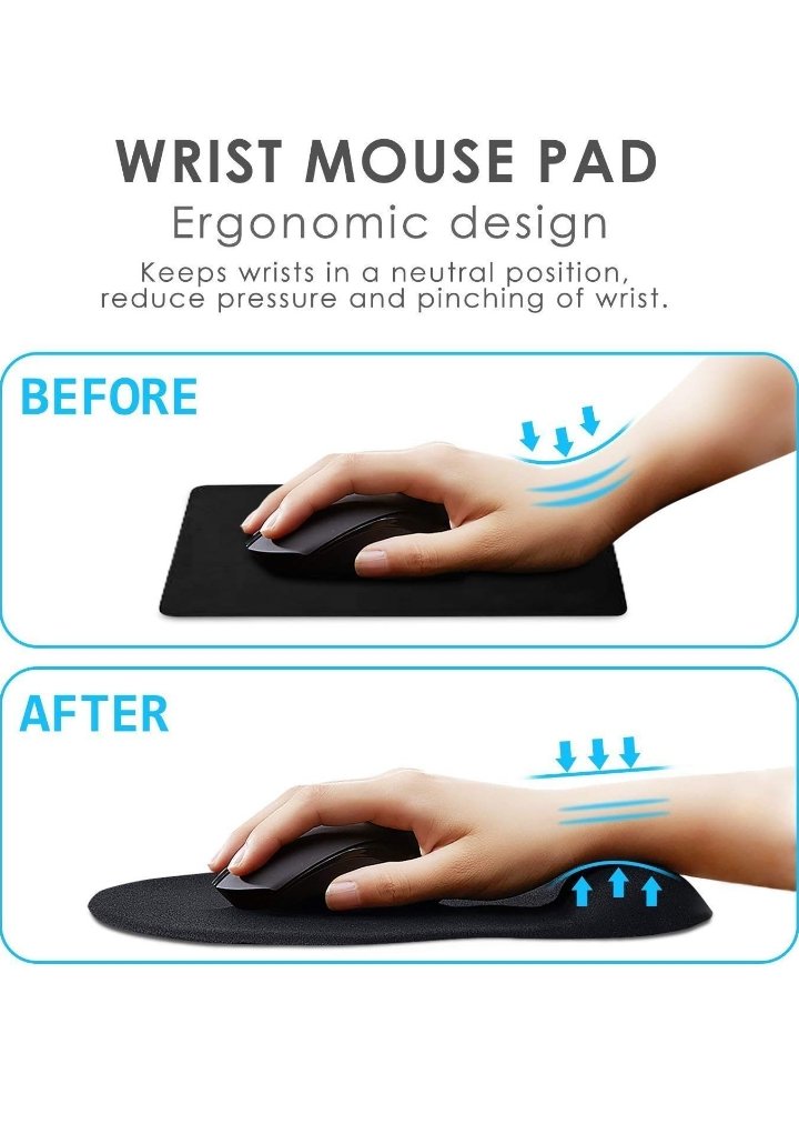  Mouse pad Nonslip Wrist Supported